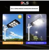 HL1500 DLS 1500 Solar Güneş Enerjili Profesyonel Led Bahçe Aydınlatması Hareket Sensörlü 888 Ledli - 3