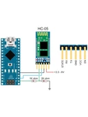 Arduino Bluetooth Modül HC05 Kablosuz İletişim Modülü HC05 - 4