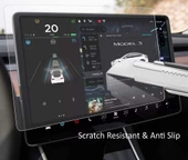 Tesla Model 3 ve Model Y 15 inç Navigasyon Multimedya Uyumlu 9H Nano Ekran Koruyucu - 2