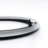 Contacall Pak-05 Siyah Kauçuk Yağlı Pvc Kapı Pencere Conta Fitili Tüm Pencerelere Uyumlu 185 Metre thumbnail 4