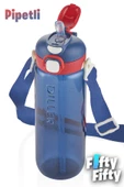 DILLER 780 ML Tek Kapak Çift Kullanım Pipetli/Pipetsiz Askılı Tritan Su Matarası-FFDILLERD68-780 - 9