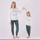 Arnetta AR3050G Kız Çocuk Garson Boy Kışlık Pijama Takım - 5