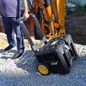 Cat Da41004 Hyper Stack 60 Litre Ağır Hizmet Tipi Tekerlekli Kilitli Takım Çantası - 6