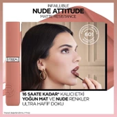L'Oréal Paris Infaillible Matte Resistance Likit Mat Ruj - 625 Summer Flying - 3