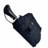 April A-227G Tam Otomatik 10 Telli G2 Şemsiye Kareli Siyah thumbnail 2