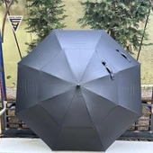 Marlux Çift Katmanlı 140 Cm Fiber Vale Şemsiye Siyah - 4