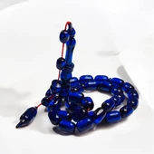 El Yapımı Zar Kehribar Tesbih Hcz-Model TBNKK - 1