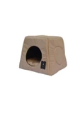 PANDAGROUP Panda Kahverengi Üç Fonksiyonlu Kedi Evi Minderi - 2
