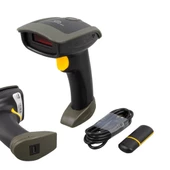 1d Lazer Kablosuz Barkod Okuyucu + Mini Usb Dongle thumbnail 1