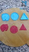 Harry Potter Kurabiye Kalıbı ve Şeker Hamuru Seti 1 - 7.5CM - 1