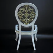 Beliza Sandalye Sert Plastik Krem Altın Gold Koltuk Bahçe Balkon Mutfak Yemek Masası Sandalyesi thumbnail 7