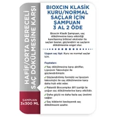 Bioxcin Genesis Şampuan 3 Al 2 Öde / Kuru-Normal Saçlar İçin 300 ml - 3