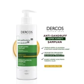 Vichy Dercos Anti-Dandruff DS Kepek Karşıtı Kuru Saçlar için Şampuan 390ml thumbnail 4
