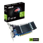 Asus GeForce 2GB GT710-SL-2GD5-BRK-EVO 64 bit 954MHz DVI,HDMI Low Profil Ekran Kartı - 1