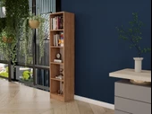 5 Bölmeli Kitaplık Marbella Kiraz - Beyaz - 3