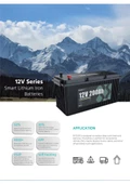 Pylontech 12 Volt 200 Amper Lityum Akü 4000 Cycle Bluetooth Haberleşmeli LiFePo4 - 3