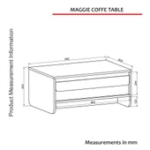 Dekorister Maggie Orta Sehpa Antrasit - Atlantikçam thumbnail 8