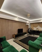 Renkli Duvarlar 16 M² 1.Sınıf Kalite Silinebilir Lambri Panel Ahşap Duvar Çıtası Desenli Premium Duvar Kağıdı 3406 - 6