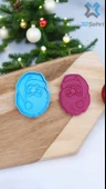 Noel Kurabiye Kalıbı ve Şeker Hamuru Kalıbı Seti 5 Adet - 9 CM - 5