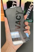 SAMSUNG A72 UYUMLU TAM KAPATAN HAYALET EKRAN KORUYUCU PRİVACY TAMPERLİ KIRILMAZ CAM - 3