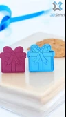 Noel Kurabiye Kalıbı ve Şeker Hamuru Kalıbı Seti 5 Adet - 9 CM - 3