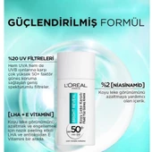 Loreal Paris Bright Reveal Spf 50+ Koyu Leke Karşıtı Fluid Günlük Yüz Güneş Kremi 50ml thumbnail 3
