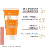 Avene Solaire Tinted Fluid Renkli Güneş Kremi SPF50+ 50 ml - 2