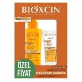 Bioxcin Sun Care Spf50+ Güneş Spreyi 200ml + Bioxcin Sun Care Spf50+ Güneş Kremi 50ml - 1