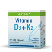 Voonka Vitamin D3K2 Damla 25ml - 1