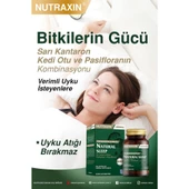 Nutraxin Herbal Naturel Sleep Takviye Edici Gıda 60Kapsül - 3