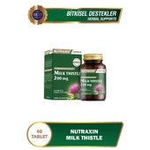 Nutraxin Milk Thistle Devedikeni Tohum Ekstresi 200mg 60 Tablet thumbnail 1