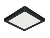 HOROZ Selena 24W Kare Led Armatür Plastik SİYAH 7000k IP20 218x218mm - 1