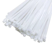 PEMSAN Klips Kablo Bağı 2.5x100 SİYAH (100lü Paket) Kablo Cırdı - 1