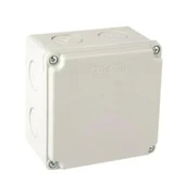 ÇETSAN 110x110x75 Termoplastik 8 Çıkışlı Boş Buat Kutusu (ABS) IP54 - 1