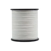 RIKIMARU 0.10 Mm RX4-4 Katlı 500 Metre,8.7 kg Çeker, Beyaz Renkli, İp, örgü, ipek Misina,8.7 kg Çeker, Beyaz Renkli, İp, örgü, ipek Misina - 1