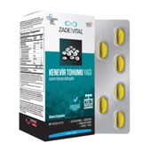 Zade Vital Kenevir Tohumu Yağı 30 Yumuşak Kapsül - 1