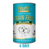 Nutri Canin 400Gr %92 Kuzu Etli Tatlı Patatesli HipoAlerjenik Tahılsız 4Adet Yavru Yaş Köpek Maması - 10