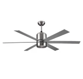 VANTİ Altı Kanat Dekoratif Tavan Vantilatörü 3 Kademe Anahtarlı 60W - 1