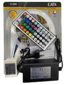 CATA RGB Şerit Led Seti İç Mekan Üç Çip 5Mt Profesyonel - 1