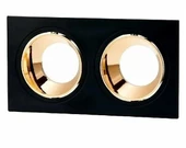 CATA Jaguar Siyah-Rose Kare Sıva Altı Spot 2xGU-10 Duylu (Ampulsüz) thumbnail 1