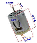 Fön Makinesi 12v Saç Kurutma Makinesi Motoru 12 Volt - 2