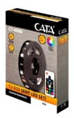CATA USB Girişli Tv Arkası RGB Şerit Led Seti Kumandalı 3mt - 1