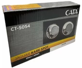 CATA Jaguar Siyah-Platin Kare Spot 2Li Sıva Altı GU-10 Duylu (Ampulsüz) - 2