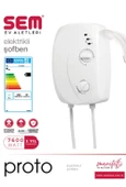 SEM Proto Ani Su Isıtıcı Şofben 7000W - 1