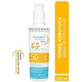Bioderma Photoderm Pediatrics Çocuklar için Güneş Spreyi SPF50+ 200ml - 2
