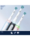 Oral-B iO3 Pembe Elektrikli Diş Fırçası, 1 Diş Fırçası Başlığı, Braun Tasarımı - 3
