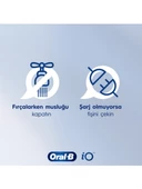 Oral-B iO3 Pembe Elektrikli Diş Fırçası, 1 Diş Fırçası Başlığı, Braun Tasarımı - 5