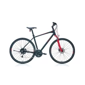 Carraro Sportive 227C 28 Jant Şehir Bisikleti (Mat Siyah Kırmızı Gümüş) 46 Kadro - 1