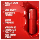 Maybelline New York Super Stay Vinyl Ink Likit Parlak Ruj 10 Lippy - 5