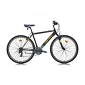 Carraro Active 290 28 jant Şehir & Tur Bisikleti (Mat Siyah Sarı Yeşil) 49 Kadro - 1